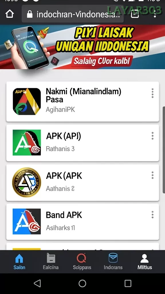 Screenshot Jkt303 nomor 1
